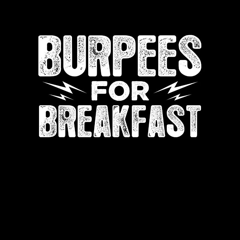 Burpees Fitness Burpee Strength Training Gift
