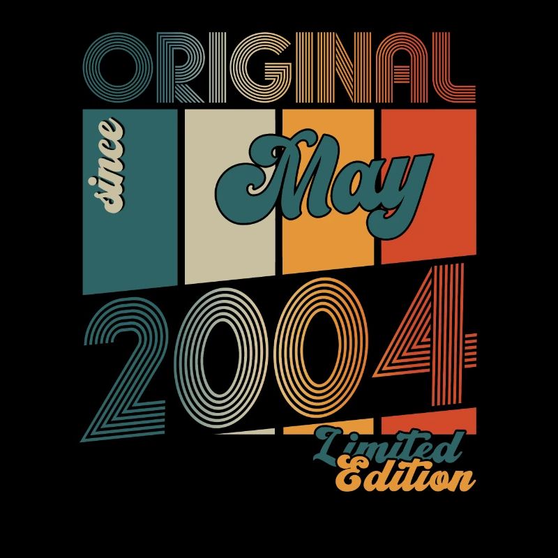 Original Mai 2004 Millésime 2004 Anniversaire 2004