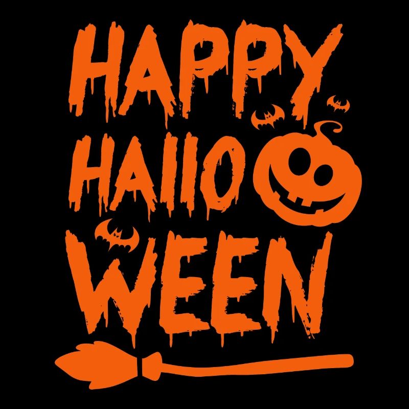 Halloween Lettering Happy Halloween