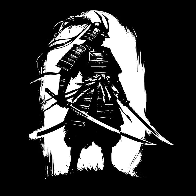 Samurai Ronin Schwertkampf Krieger Geschenk