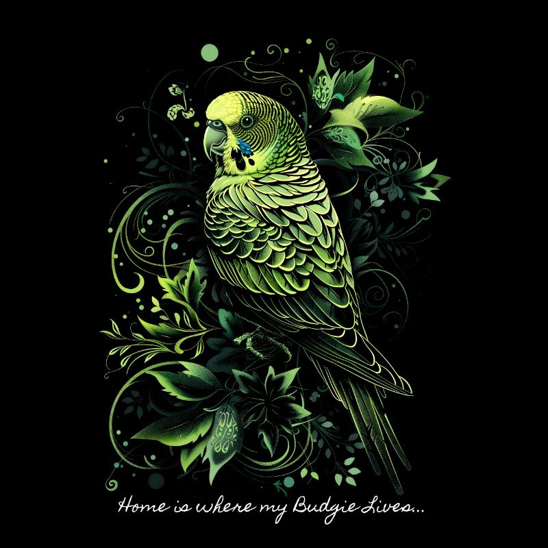 C’est là que vit ma perruche...