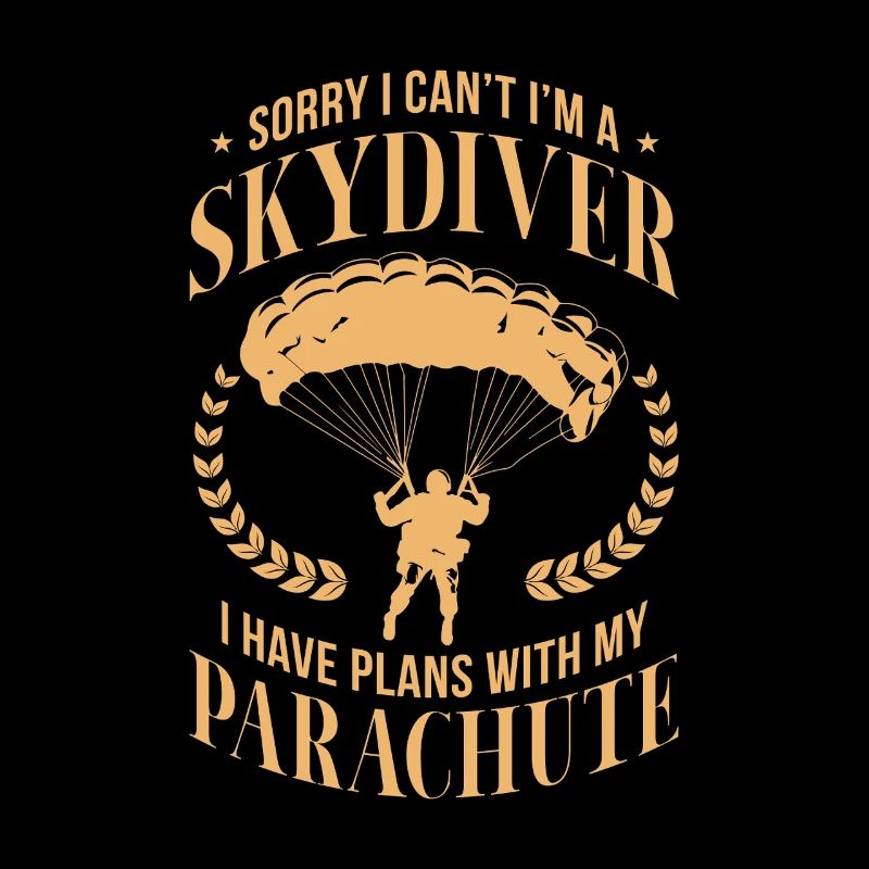 Skydive Skydiver Skydiving Parachute Gift
