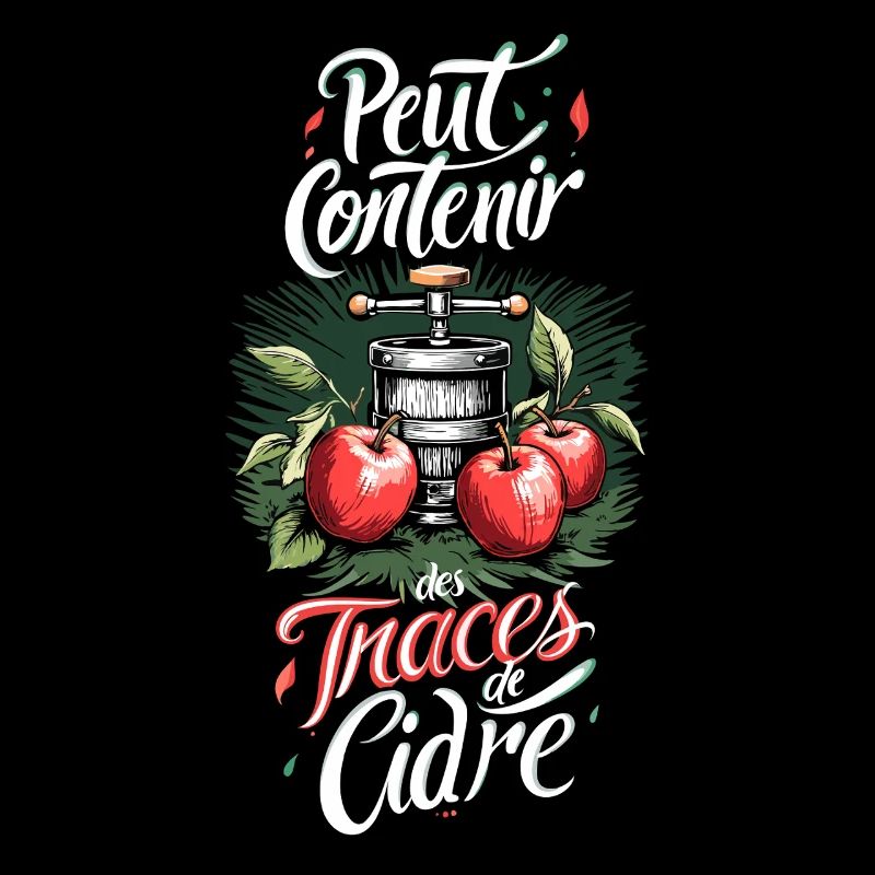 Peut Contenir des Traces de Cidre Apfelwein Fun