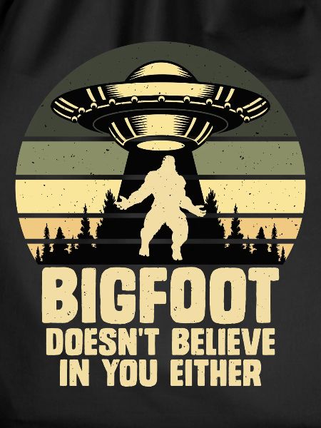 UFO Bigfoot Yeti Sasquatch