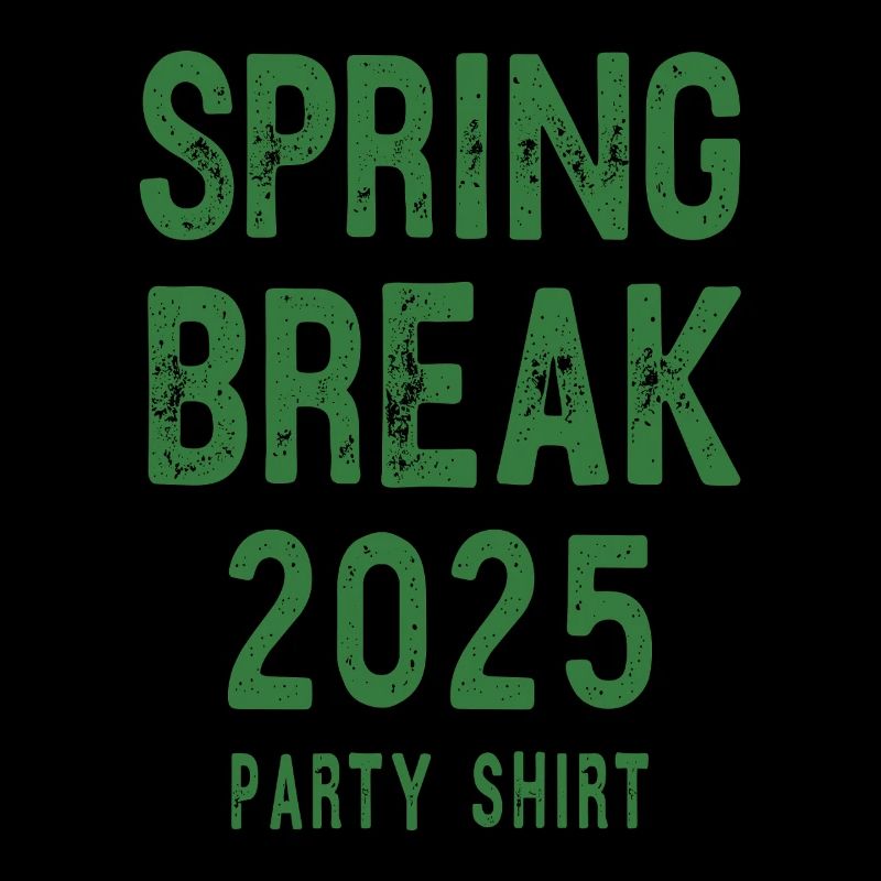 Chemise de fête Spring Break 2025