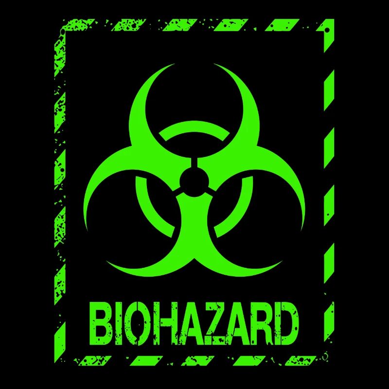 Biohazard Grunge Zombies Apokalypse Horror