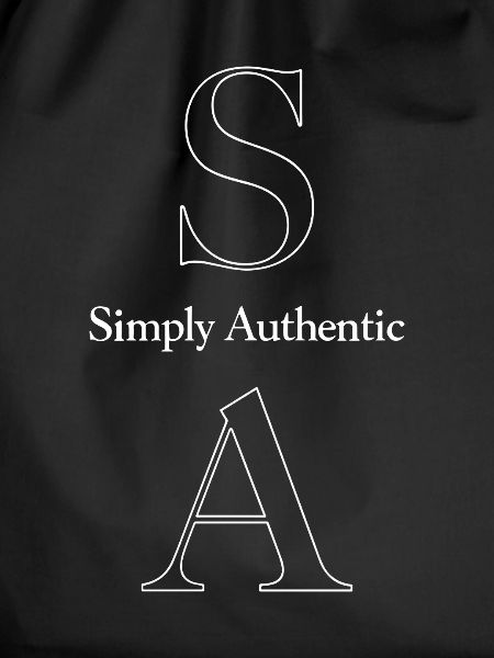 Simply Authentic Statement Spruch