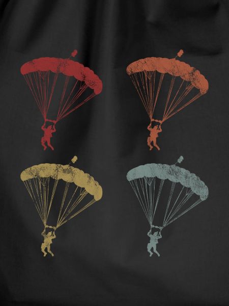 Skydiver parachute skydiving