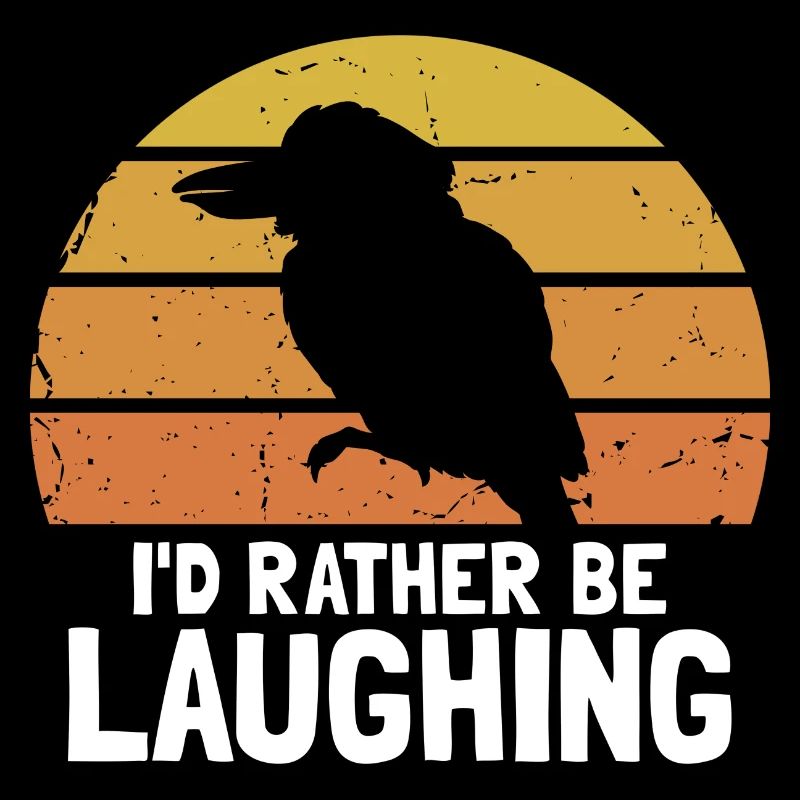 Kookaburra Design und Kookaburra Spruch