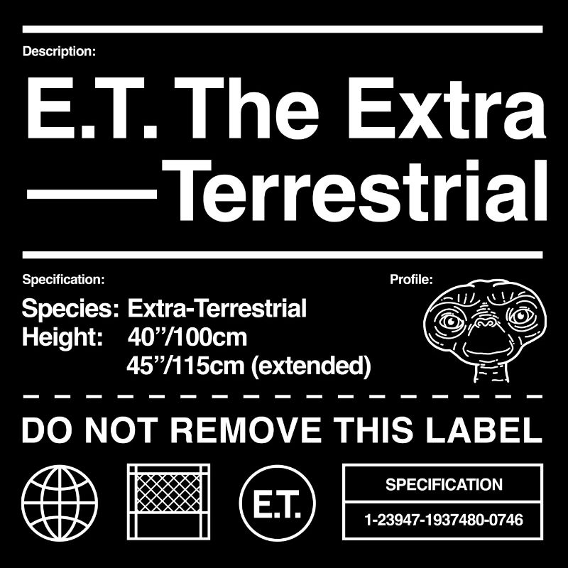 E.T. L'Extra-Terrestre Label De Lingerie