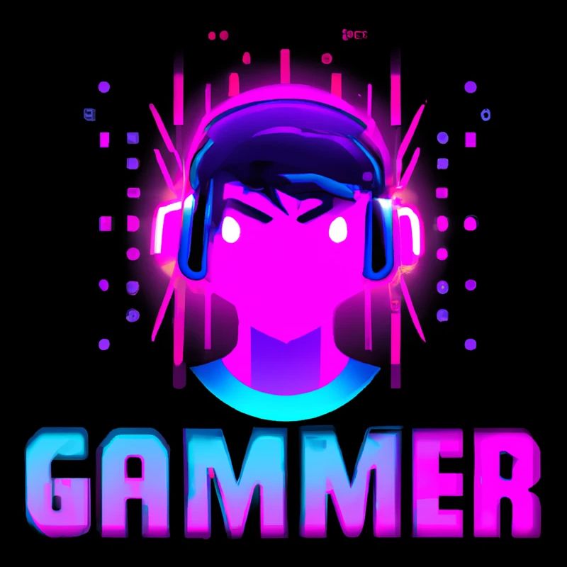 Neon Gammer Boy