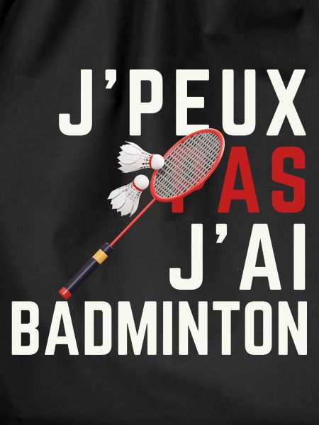I don't have badminton
