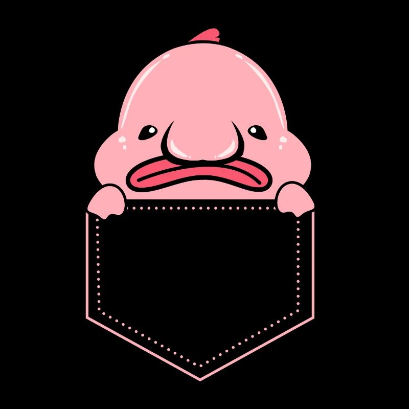 Blobfish Deep Sea Grumpy Cadeau introverti