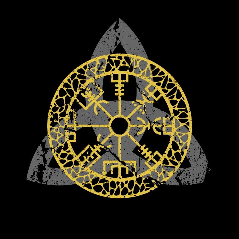 Germanic pagans shield