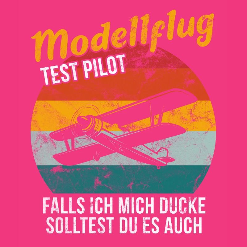 Modellflug Testpilot Modellflugzeug Vintage