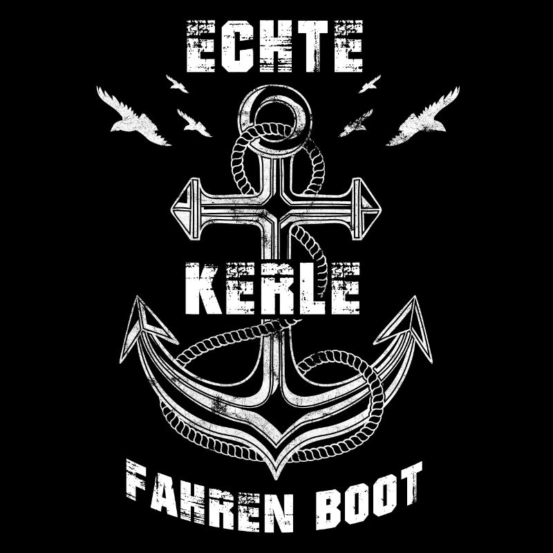 Echte Kerle Fahren Boot Geschenk