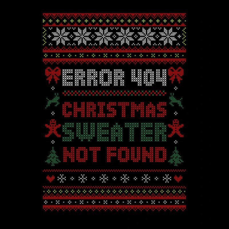 Error 404 - Christmas Sweater not found