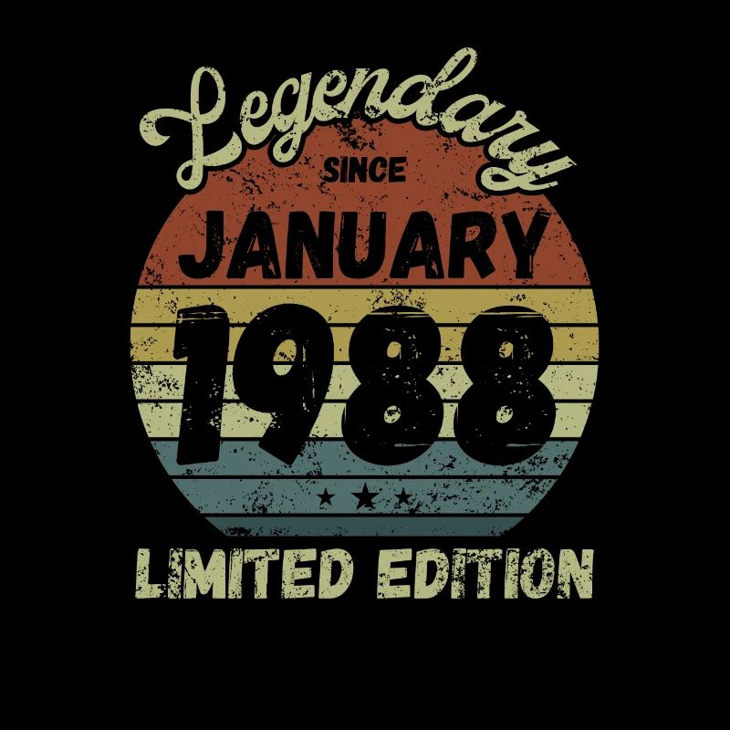 Legendary since January 1988 - Geburtstag
