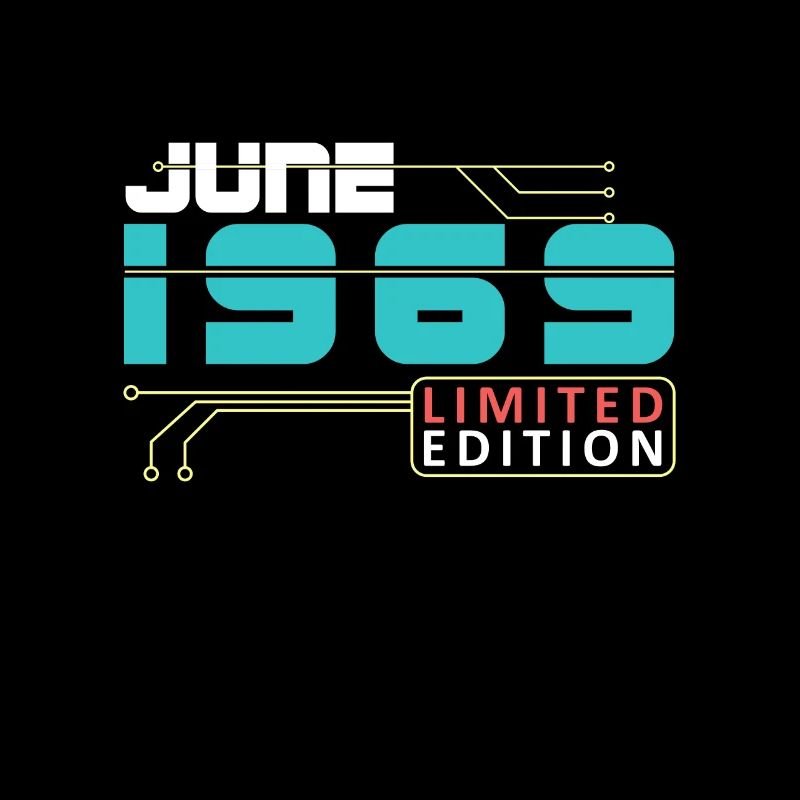June 1969 - Geburtstag im Juni