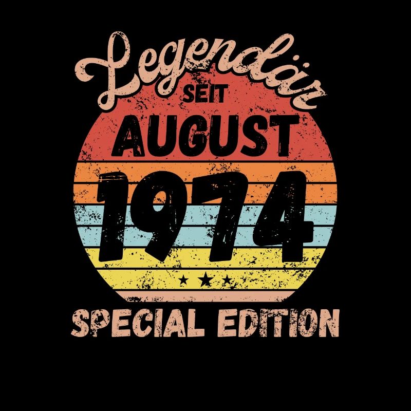 August 1974 - Geburtstag im August