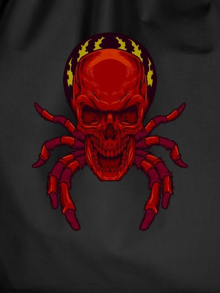 Creepy Skull Spider