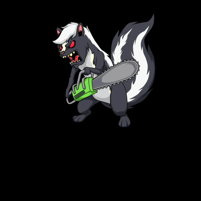 Monster Animals - Chainsaw Skunk