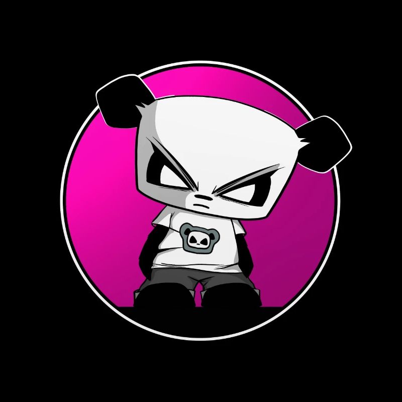 Jeu Panda Gangsta Panda drôle mignon cool