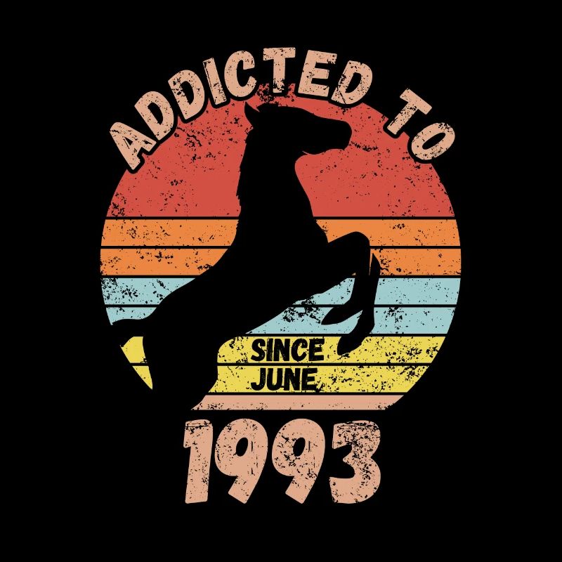 Geburtstag Pferde Reiten Juni 1993