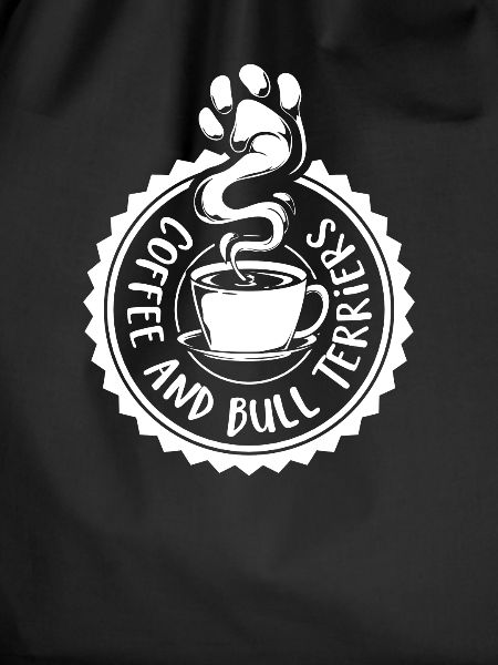 Coffee and Bull Terrier