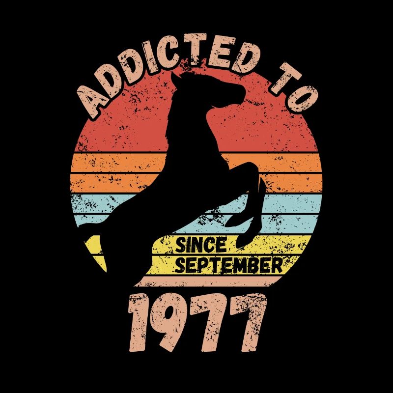 Geburtstag Pferde Reiten September 1977