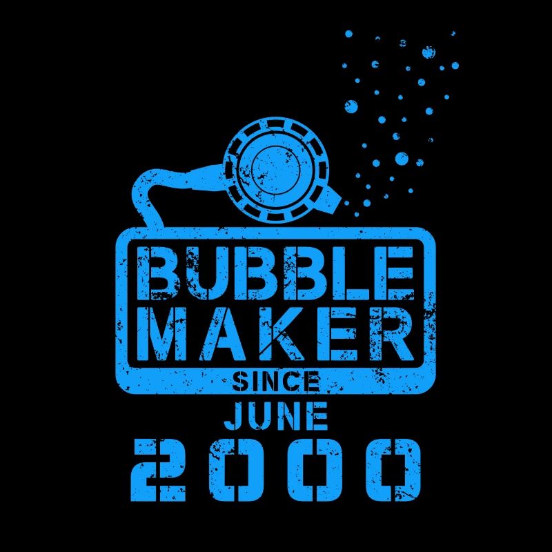 Taucher Geburtstag Bubblemaker seit Juni 2000