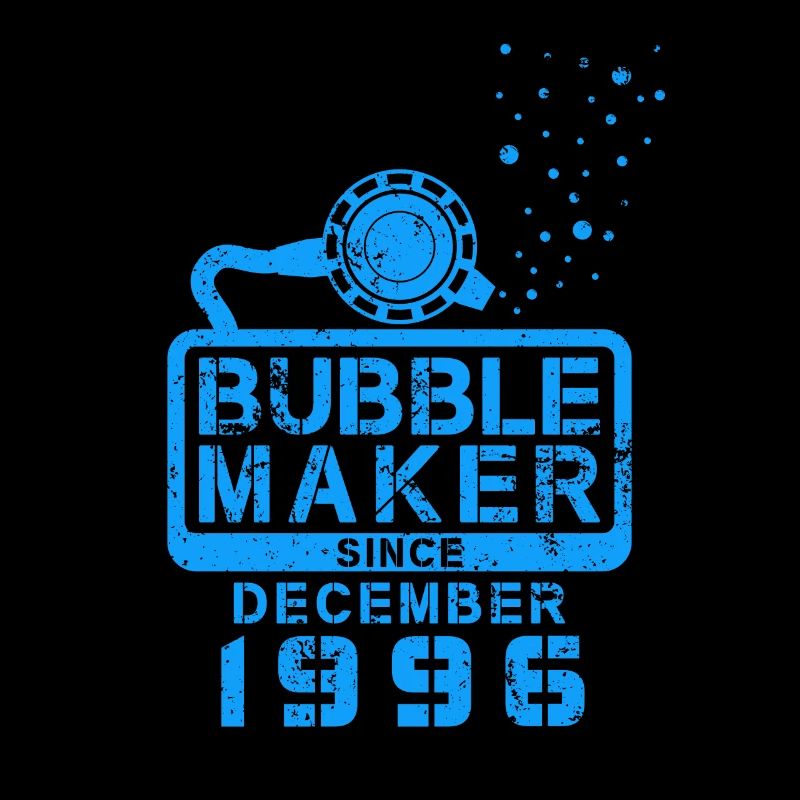 Taucher Geburtstag Bubblemaker seit Dezember 1996