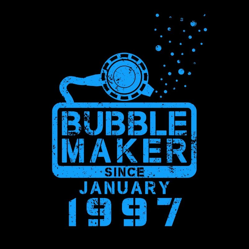 Plongeur Birthday Bubblemaker depuis janvier 1997