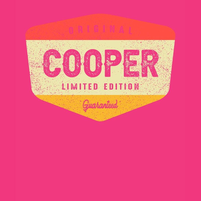Cooper Personalized Name - Cooper