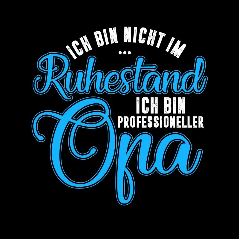 Ich bin nicht im Ruhestand ich bin professioneller