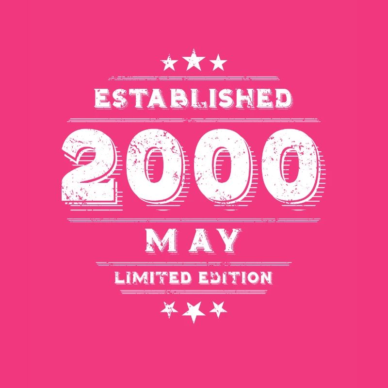 Geburtstag im Mai 2000 - May