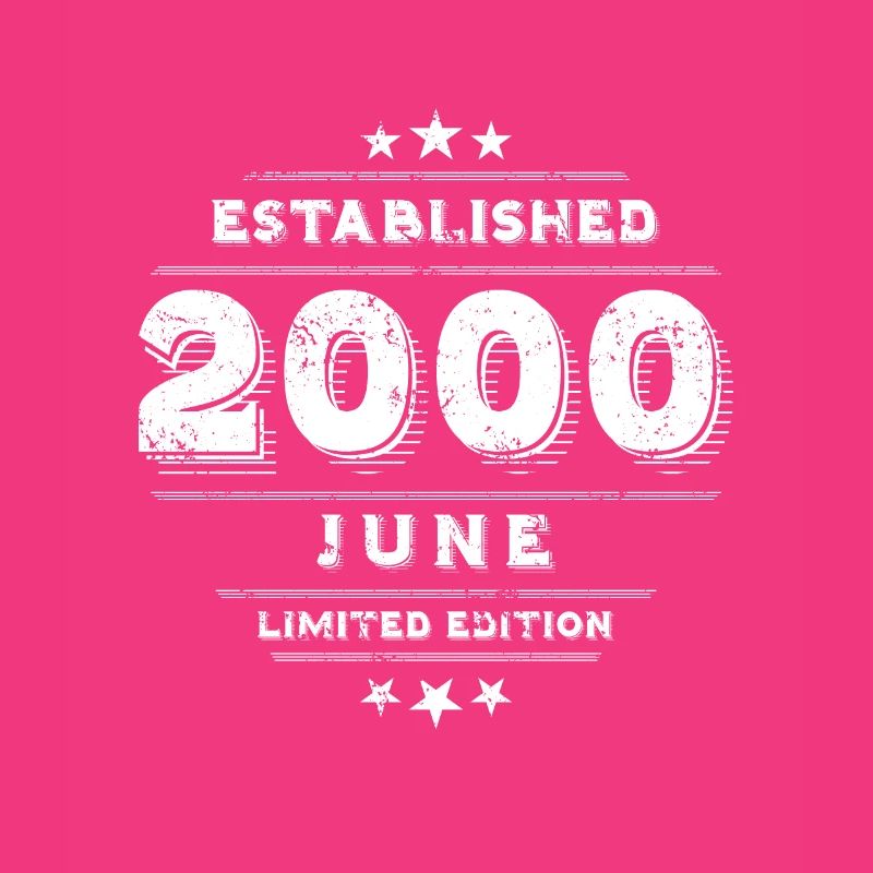 Geburtstag im Juni 2000 - June
