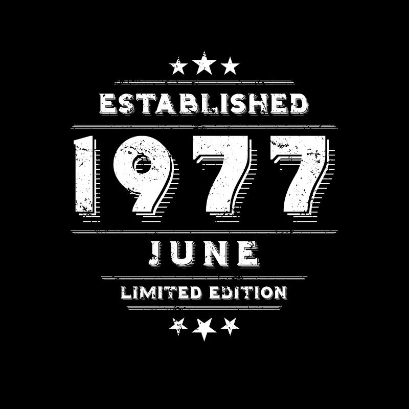 Geburtstag im Juni 1977 - June