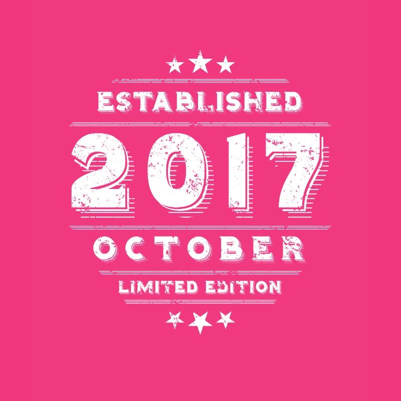 Birthday in October 2017 - October