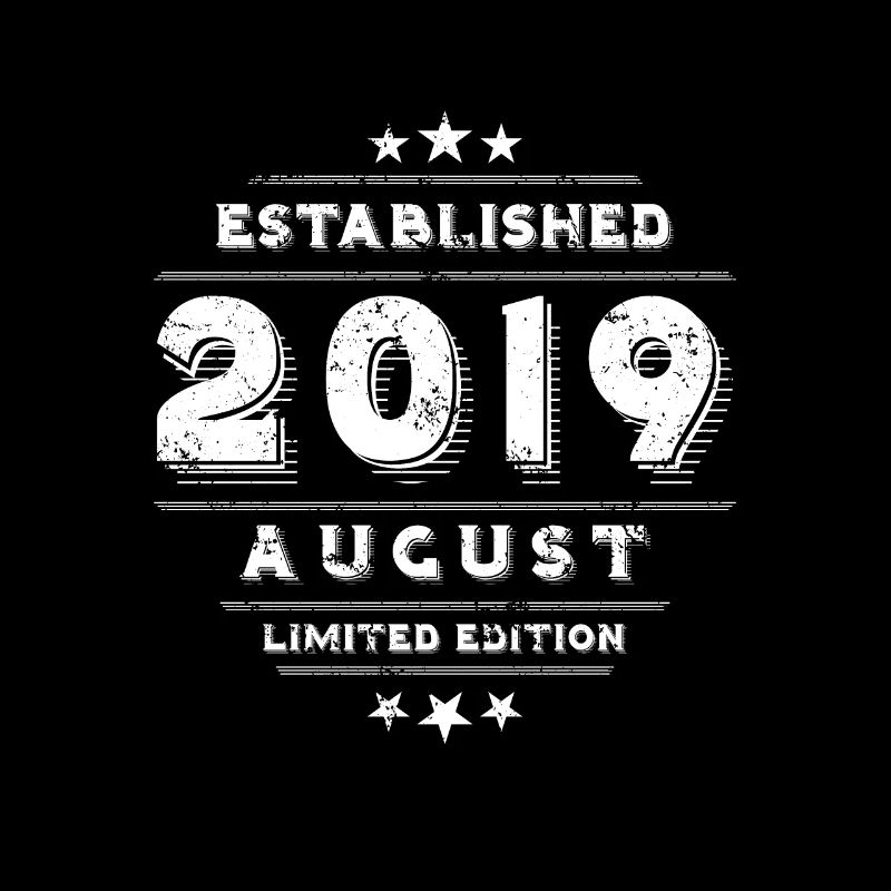 Geburtstag im August 2019 - August