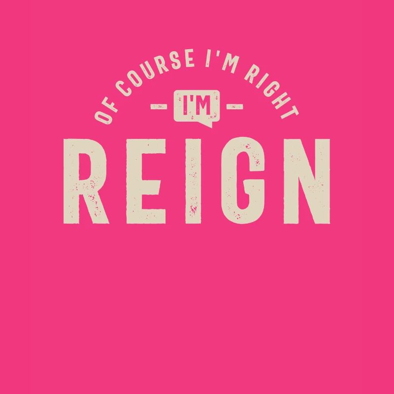 Reign Personalized Name