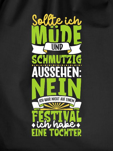 Müde und schmutzig - Tochter