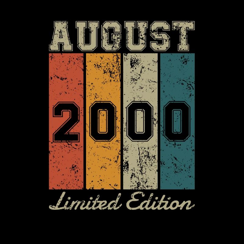 Geburtstag: August 2000 - Limited Edition Retro