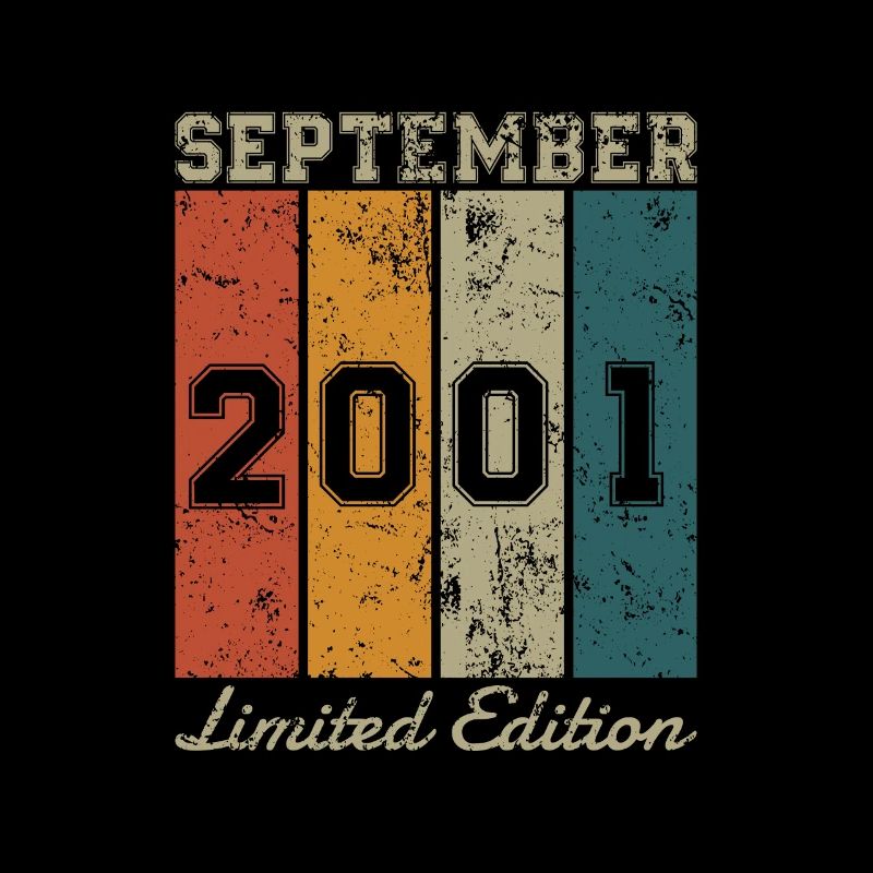Birthday: September 2001 - Limited Edition Retro