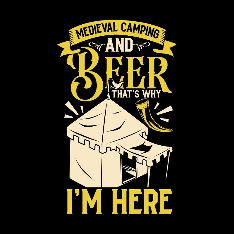 Medieval camp and beer - Medieval Camping