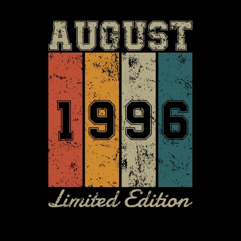 Geburtstag: August 1996 - Limited Edition Retro