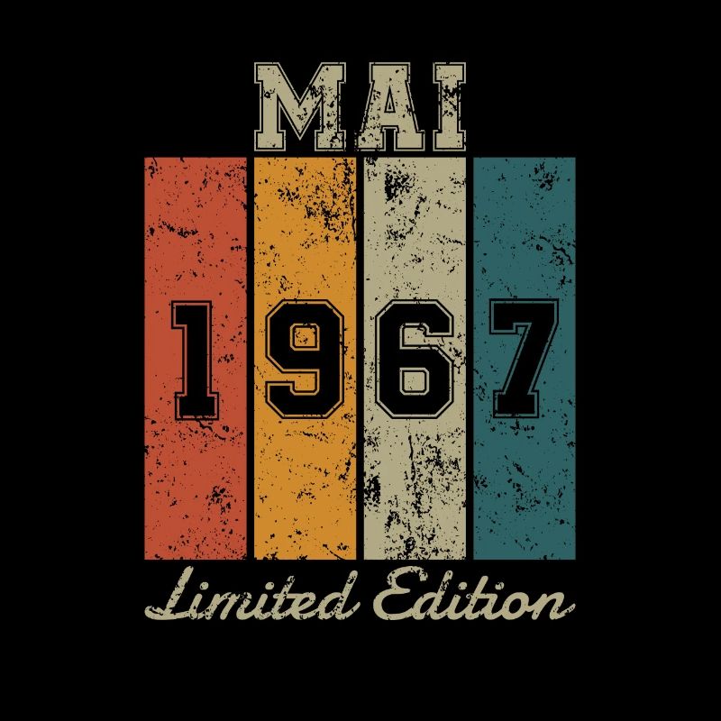 Date de naissance : Mai 1967 - Edition Limitée Rétro