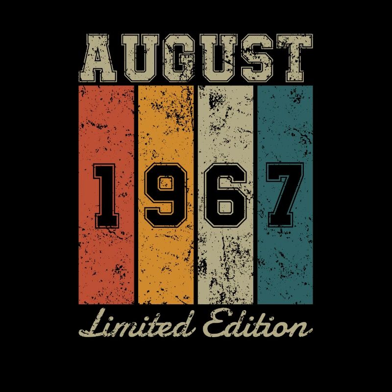Date de naissance : Août 1967 - Edition Limitée Rétro
