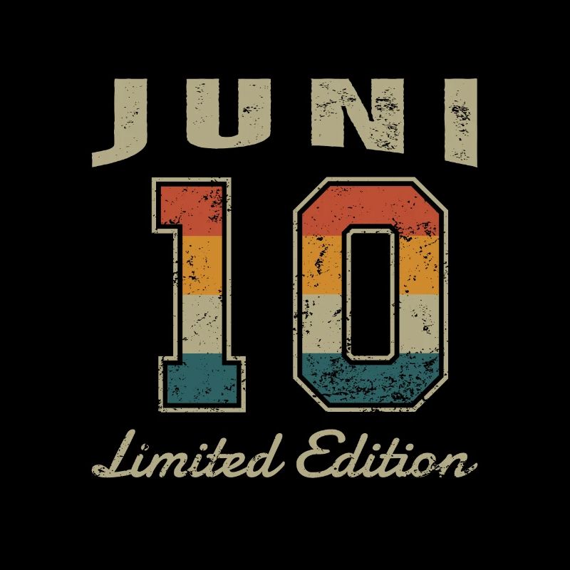 Geburtstag: Juni 2010 - Limited Edition Retro