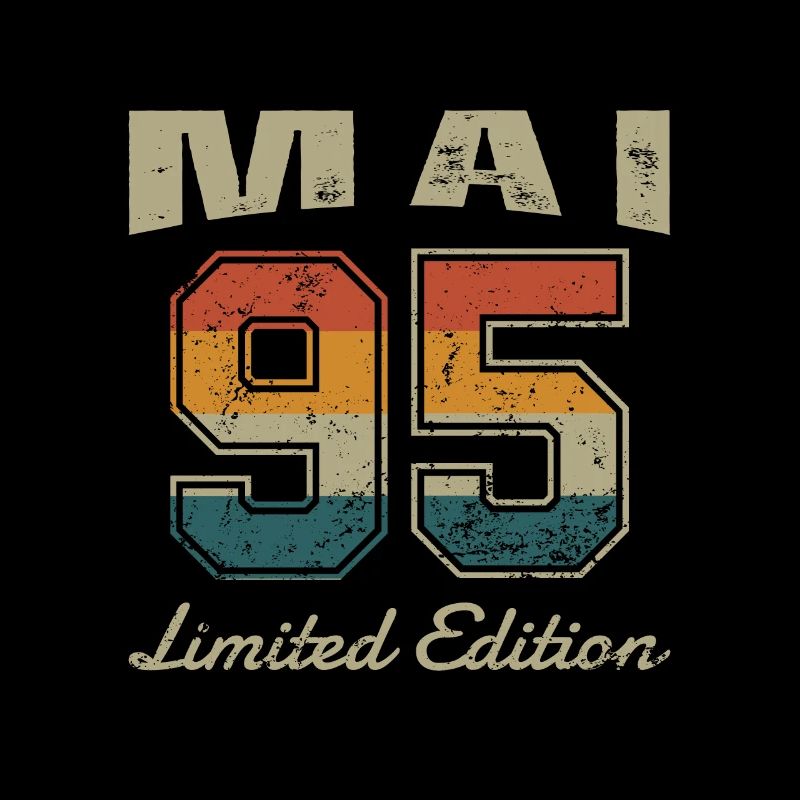 Geburtstag: Mai 1995 - Limited Edition Retro